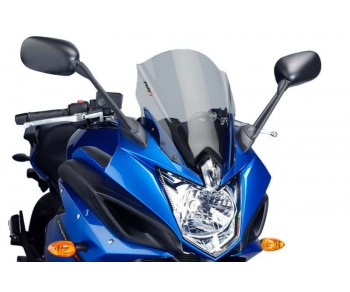 TOURING SCREEN FOR YAMAHA XJ6 DIVERSION F 2010-2016 - SMOKE